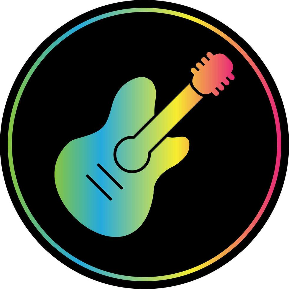 Guitar Vector Icon Design