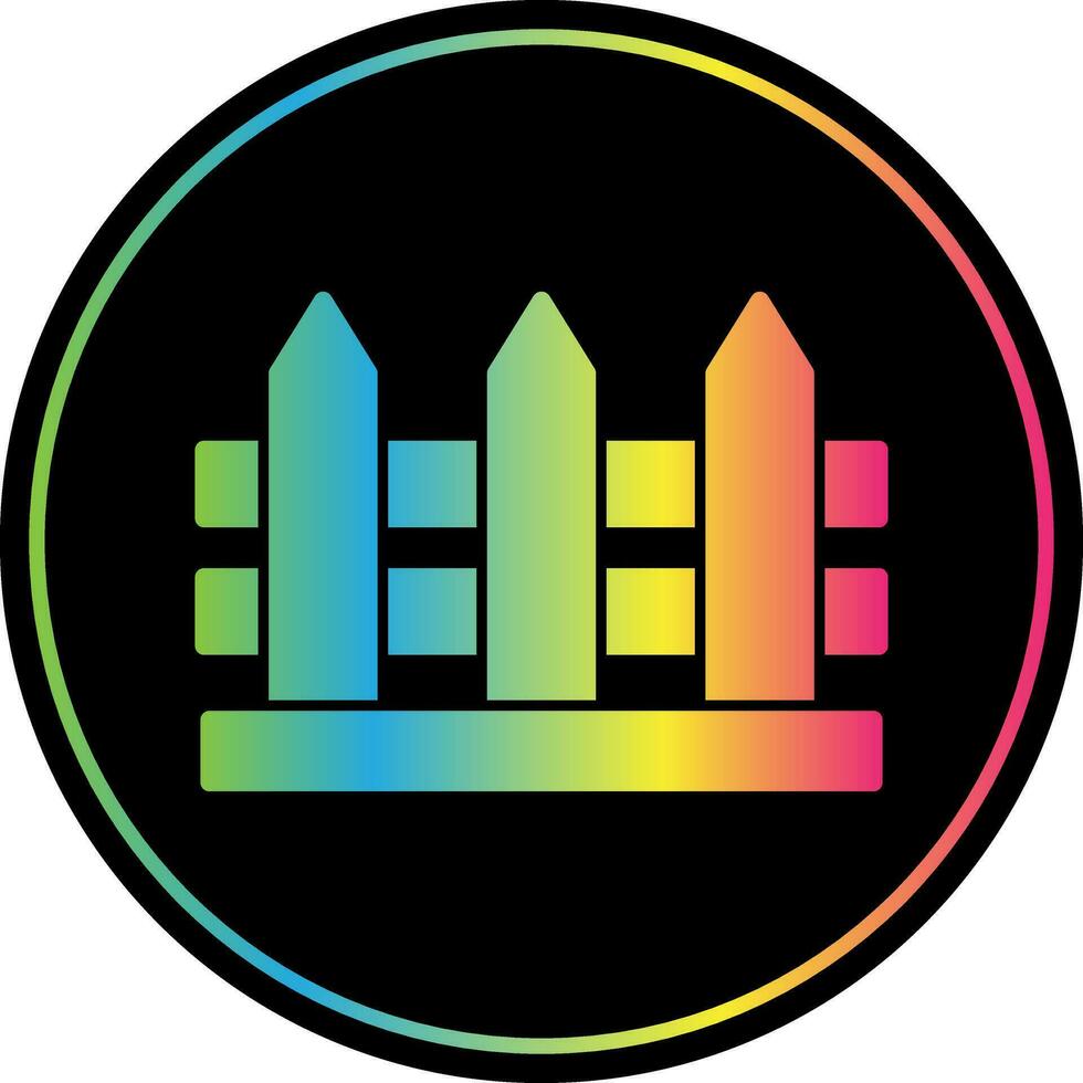 Fence Vector Icon Design
