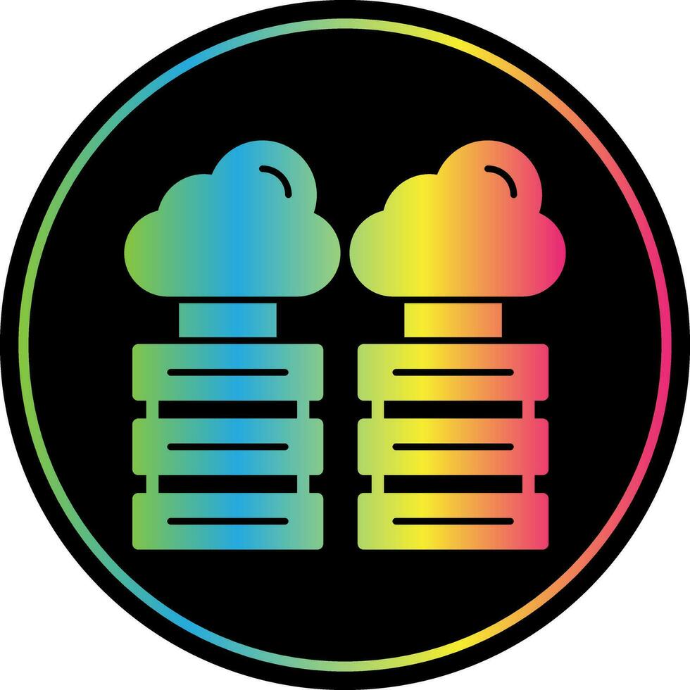 Cloud Storage Vector Icon Design