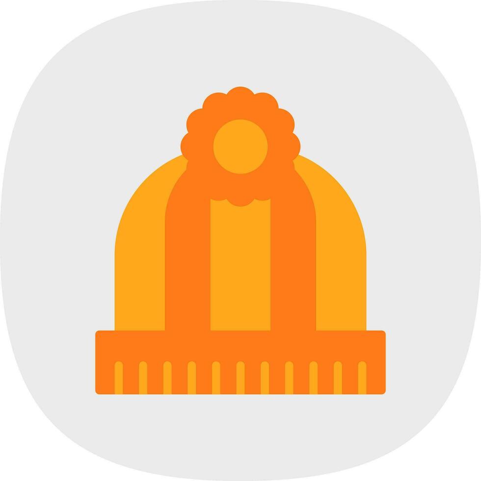 Beanie Vector Icon Design