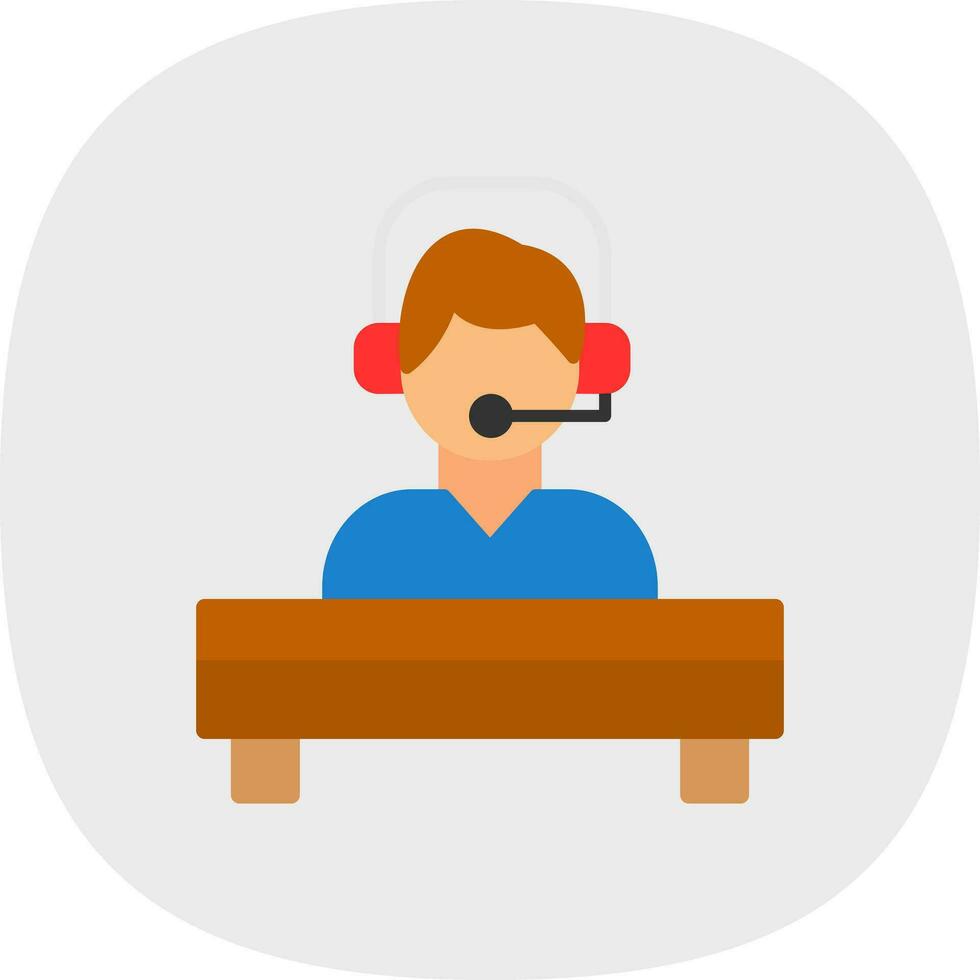 Help Desk Vector Icon Design