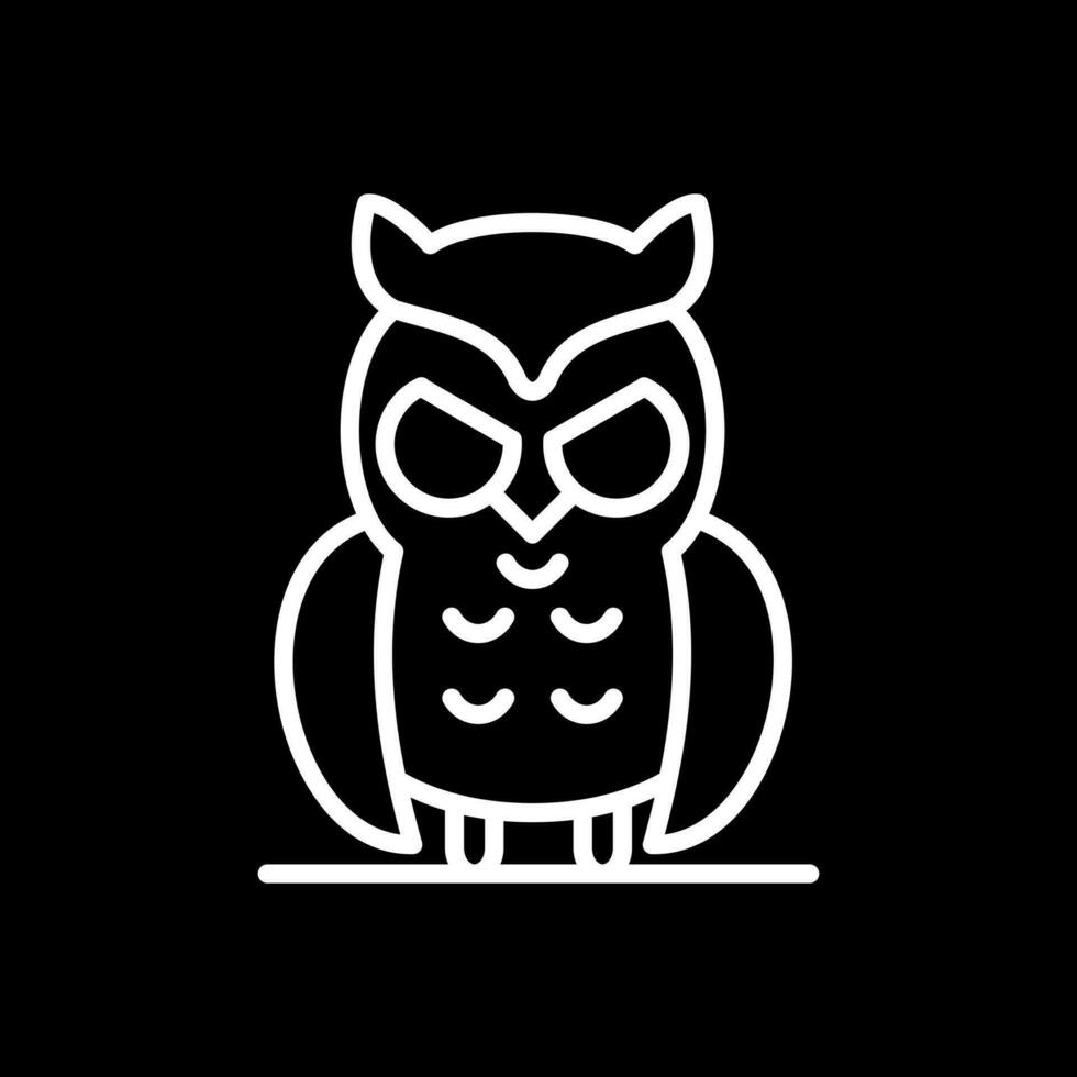 Owl Vector Icon Design