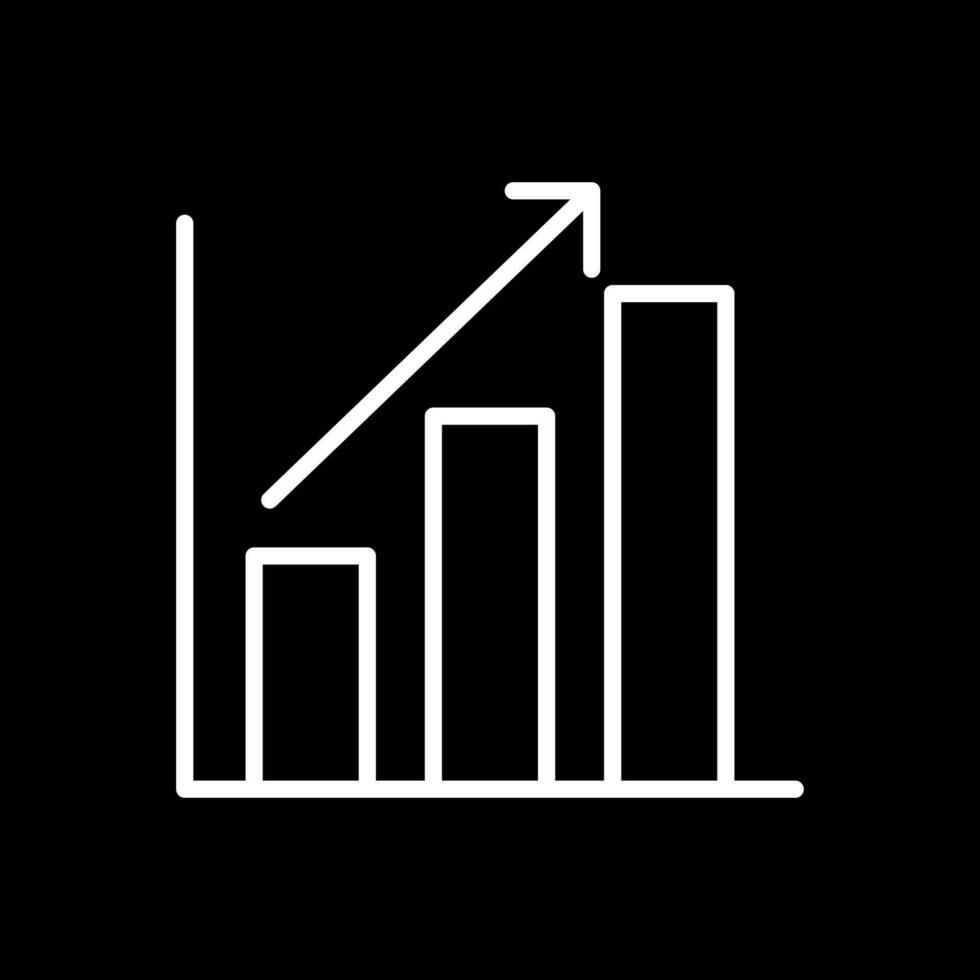 Bar chart Vector Icon Design