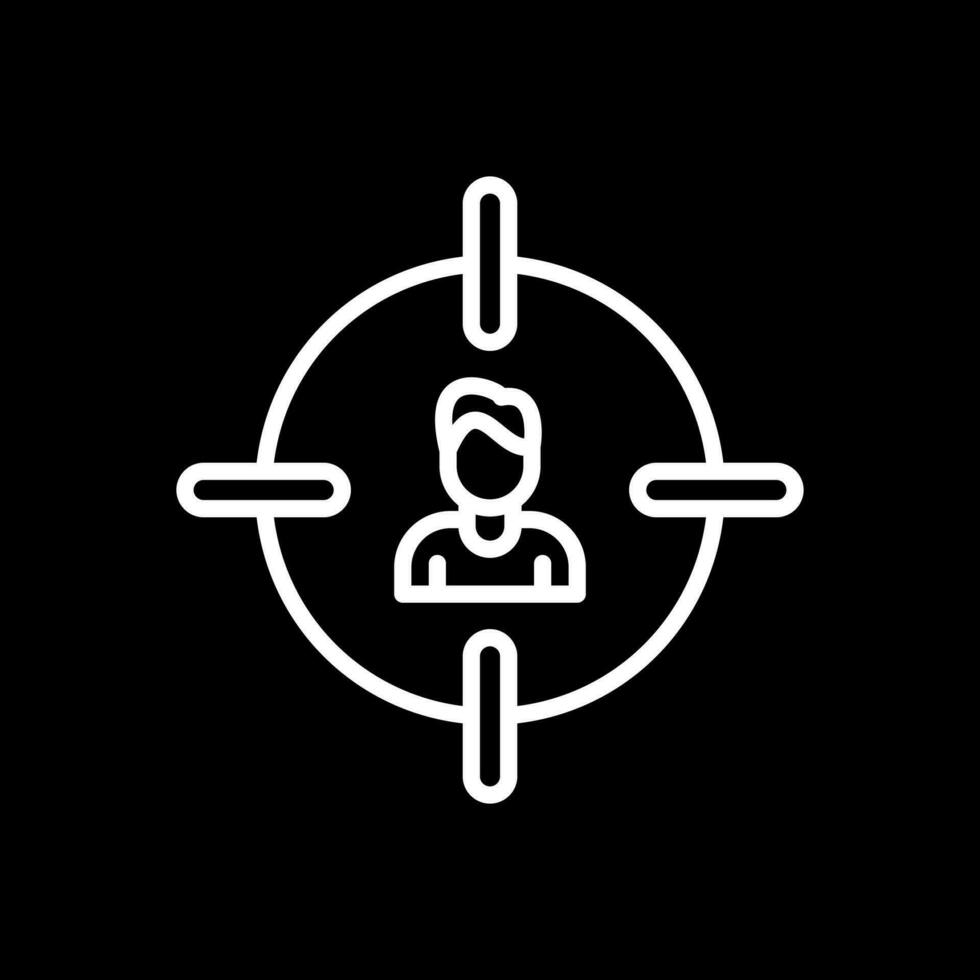 Target Audience Vector Icon Design