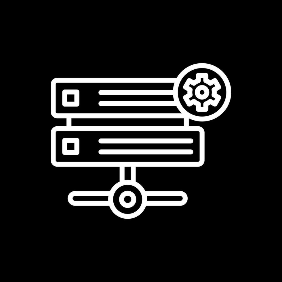 Hosting Vector Icon Design