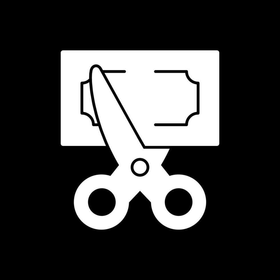 Cut Vector Icon Design