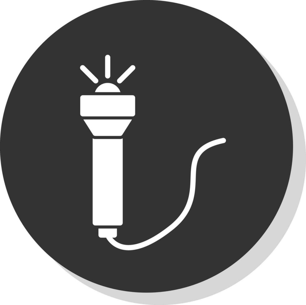 Torch Vector Icon Design