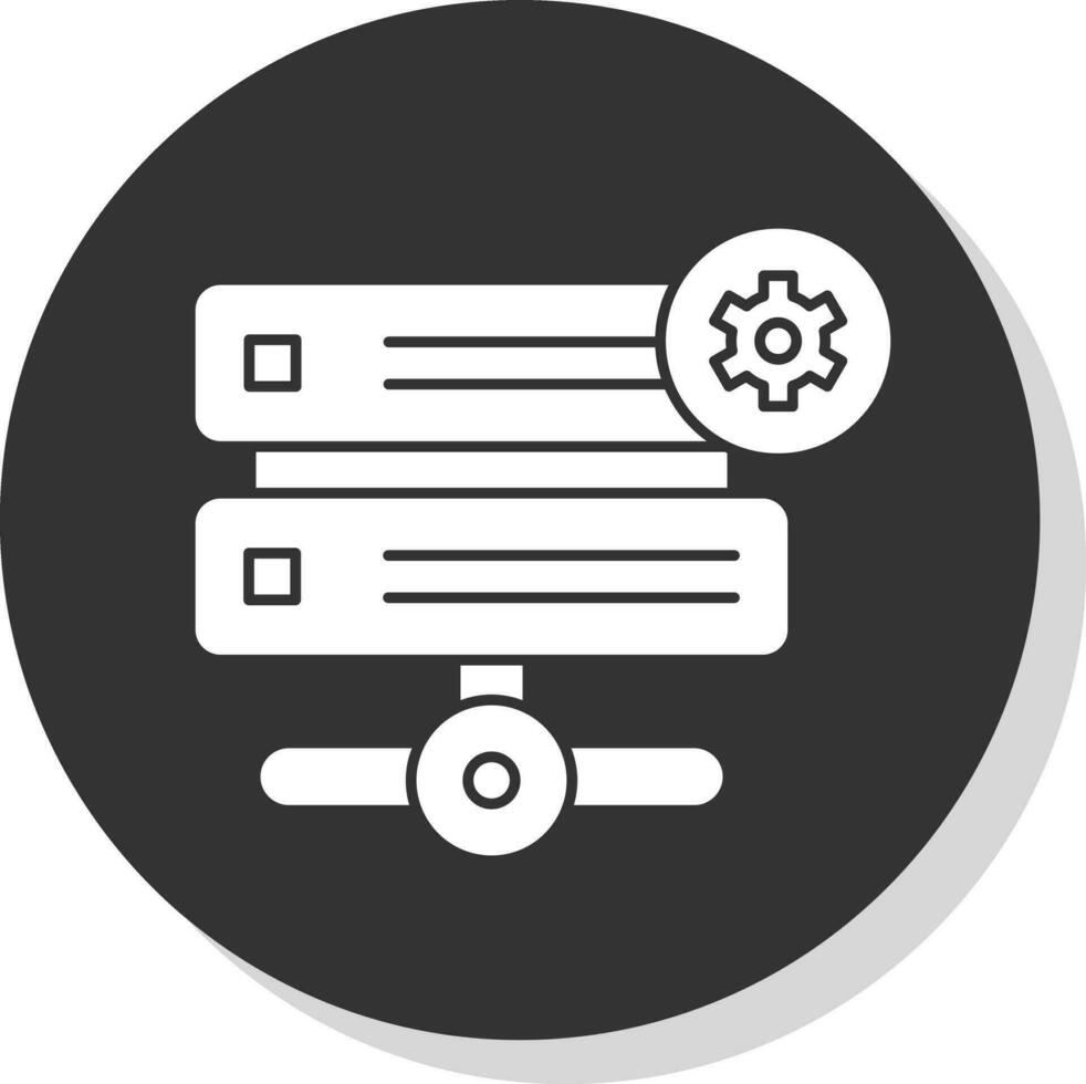 Hosting Vector Icon Design