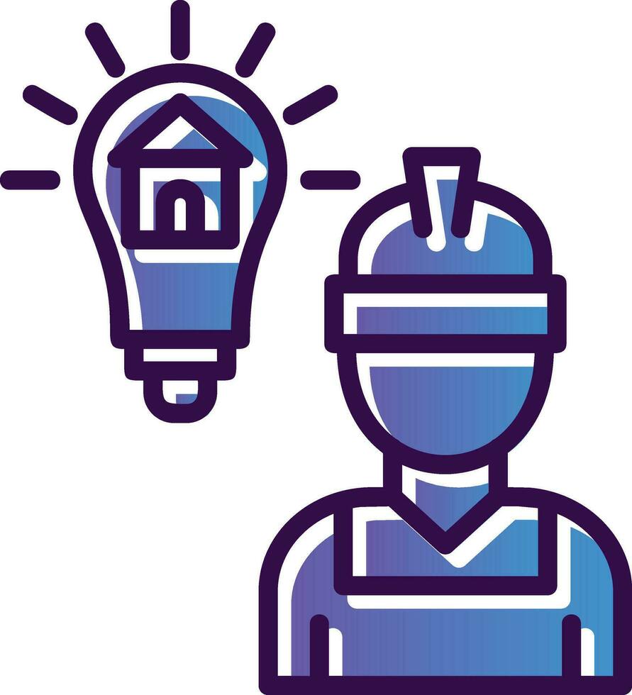 Civil engineerring Vector Icon Design