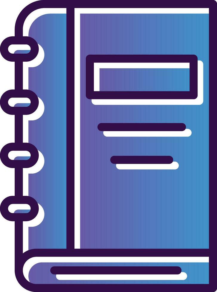 Book Vector Icon Design