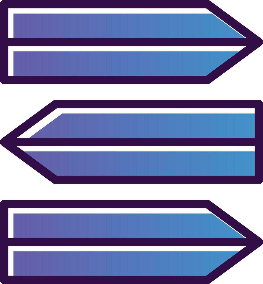Direction Vector Icon Design