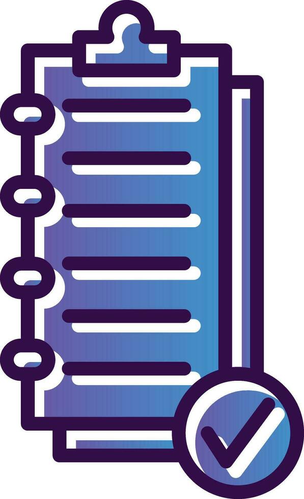 Passed Vector Icon Design