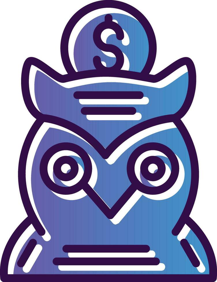 Owl Vector Icon Design