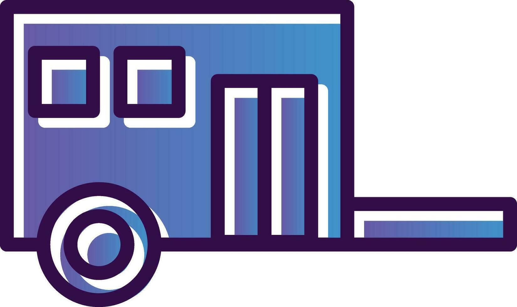 Caravan Vector Icon Design