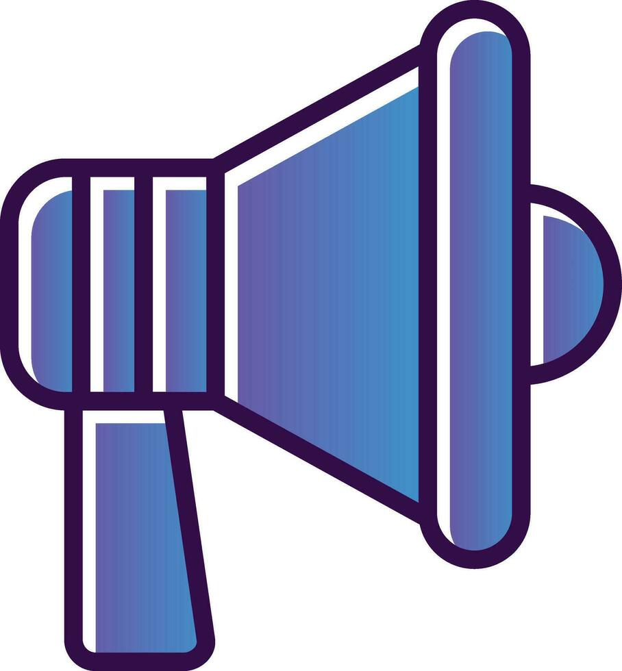 Loudspeaker Vector Icon Design