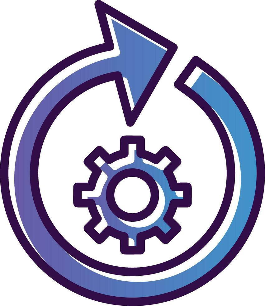 Recovery Process Vector Icon Design