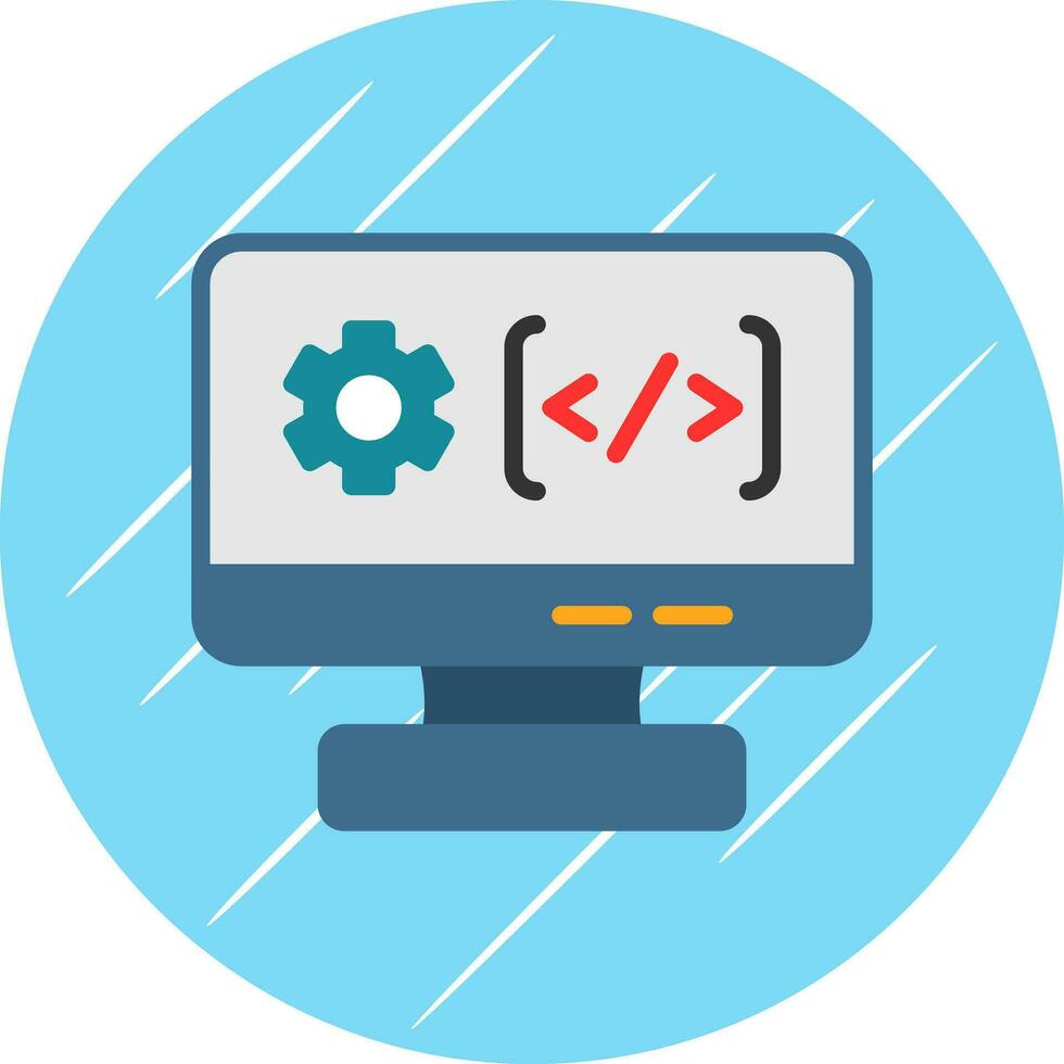 Web Development Vector Icon Design