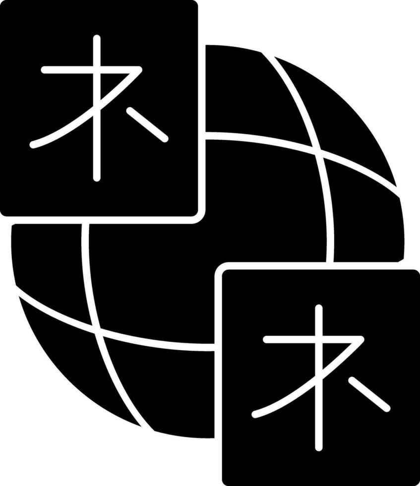 diseño de icono de vector de idioma
