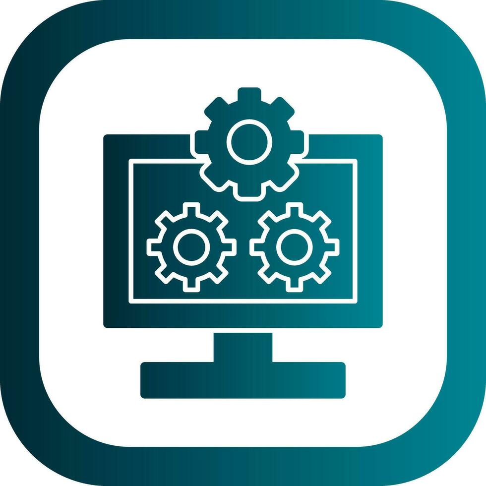 System Configuration Vector Icon Design