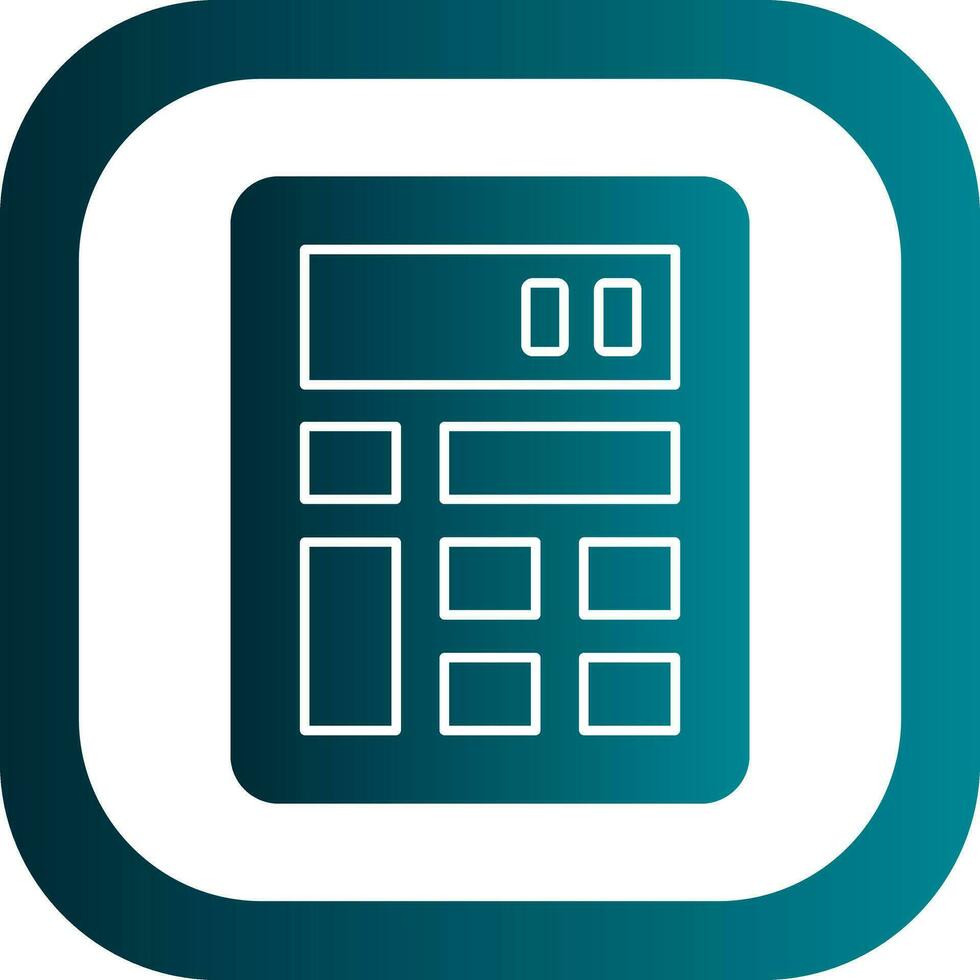 Calculation Vector Icon Design