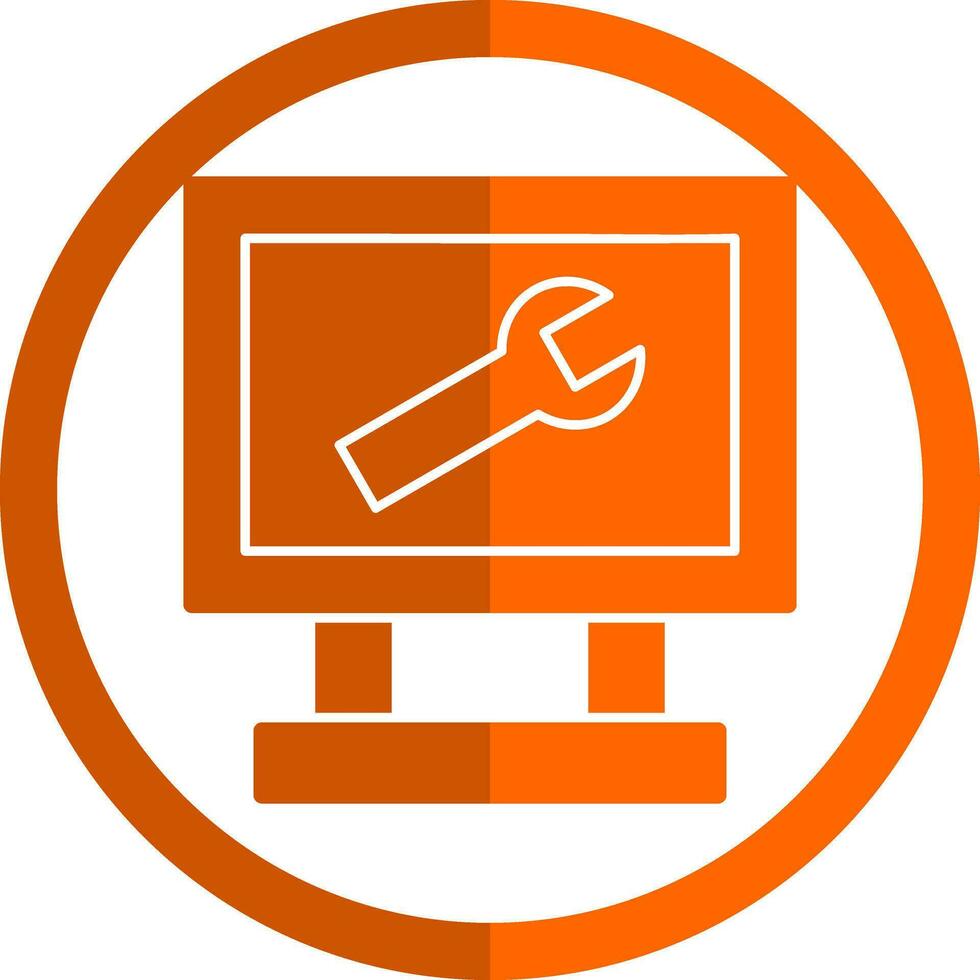 IT Helpdesk Vector Icon Design