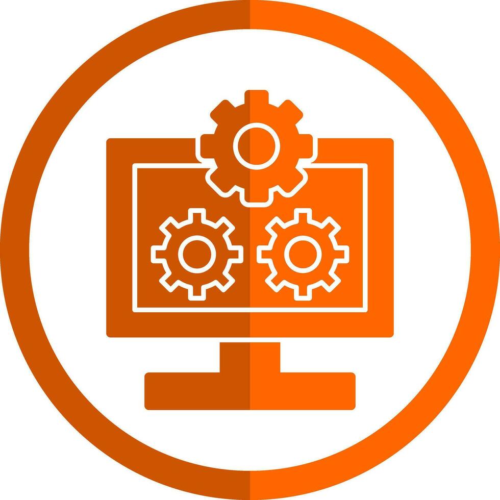 System Configuration Vector Icon Design