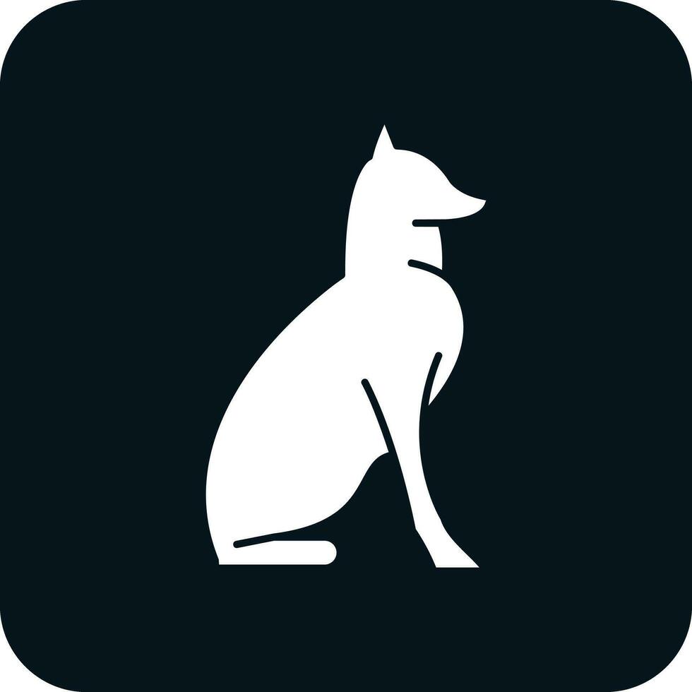 Dog Vector Icon Design