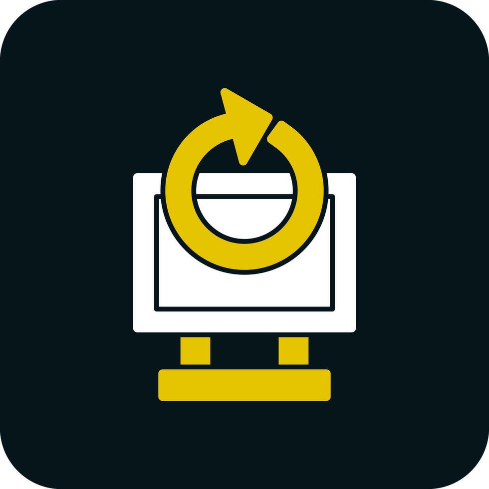 Data Recovery Vector Icon Design