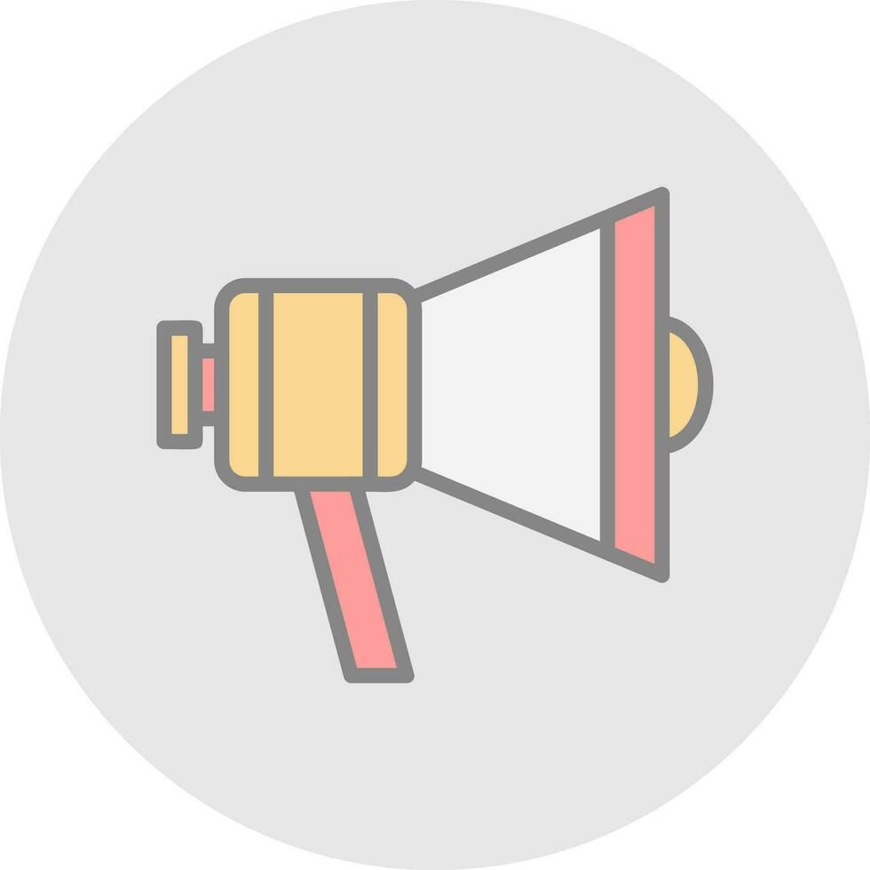 Megaphone Vector Icon Design