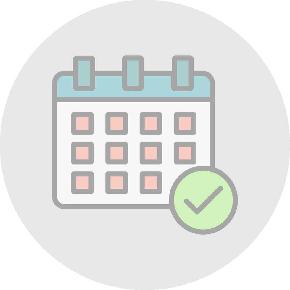 Calendar Vector Icon Design