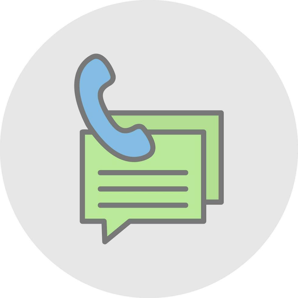 Phone Support Vector Icon Design