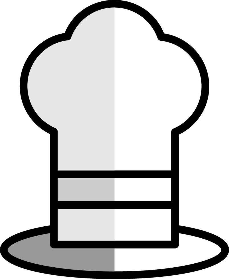 diseño de icono de vector de sombrero de chef