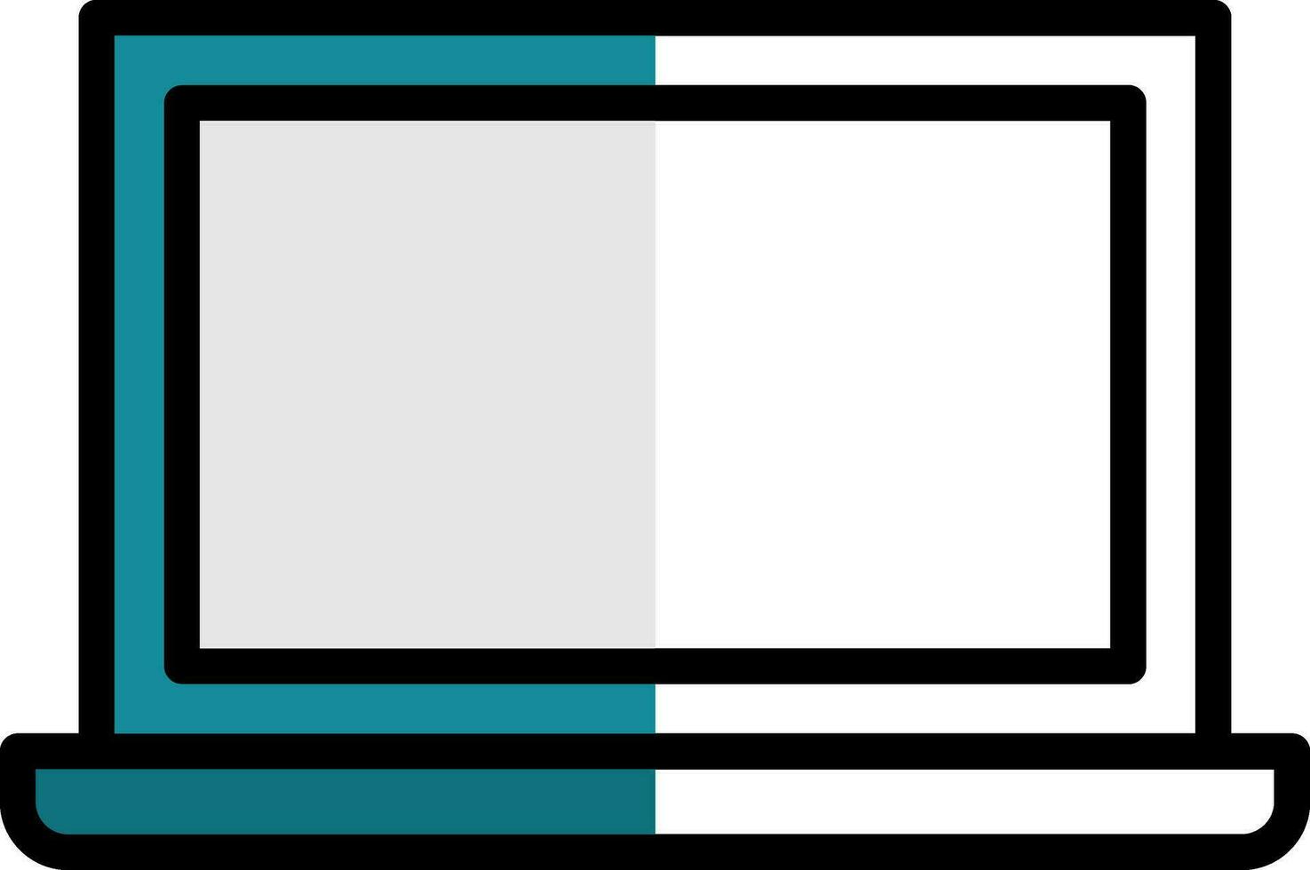 Laptop Vector Icon Design