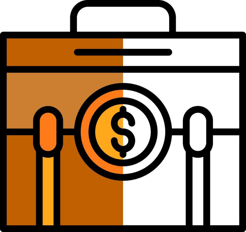 diseño de icono de vector de bolsa