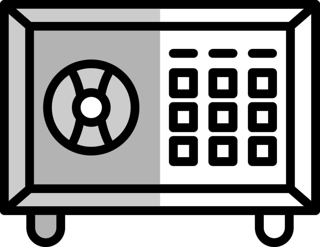 Safebox Vector Icon Design