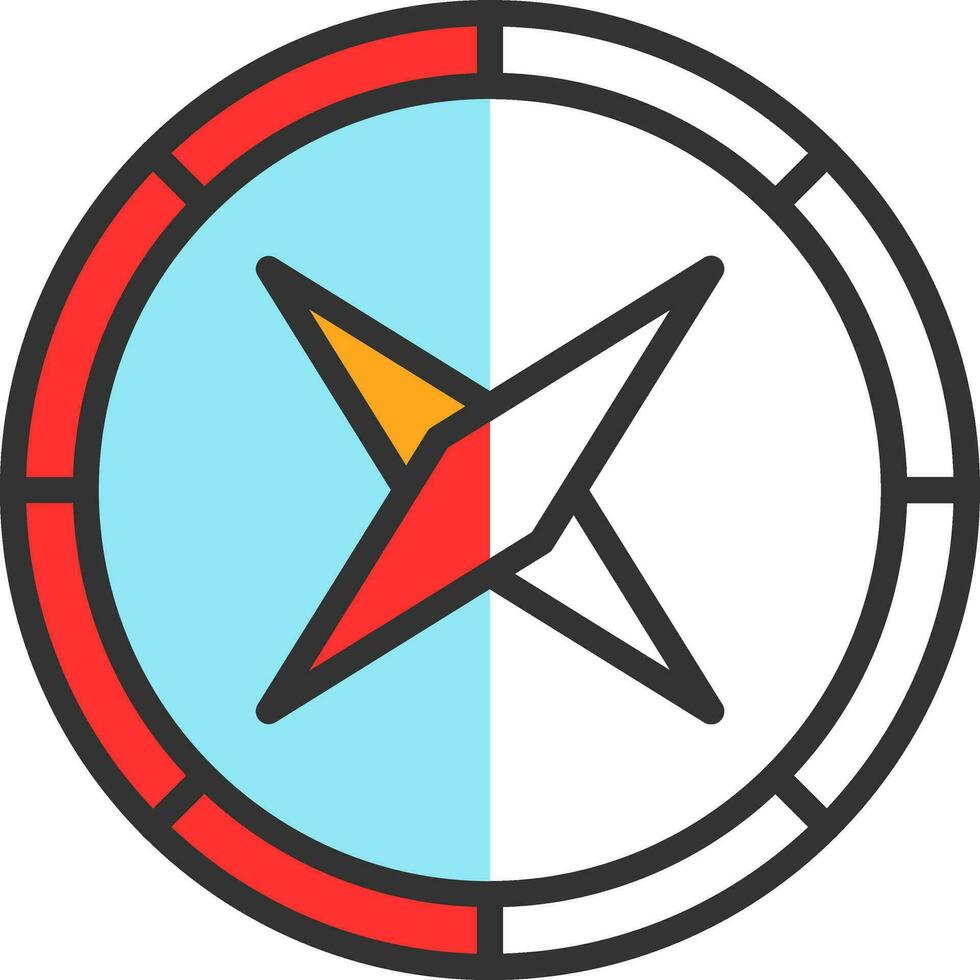 Compass Vector Icon Design