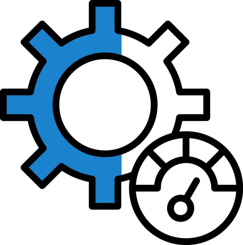 Performance Optimization Vector Icon Design