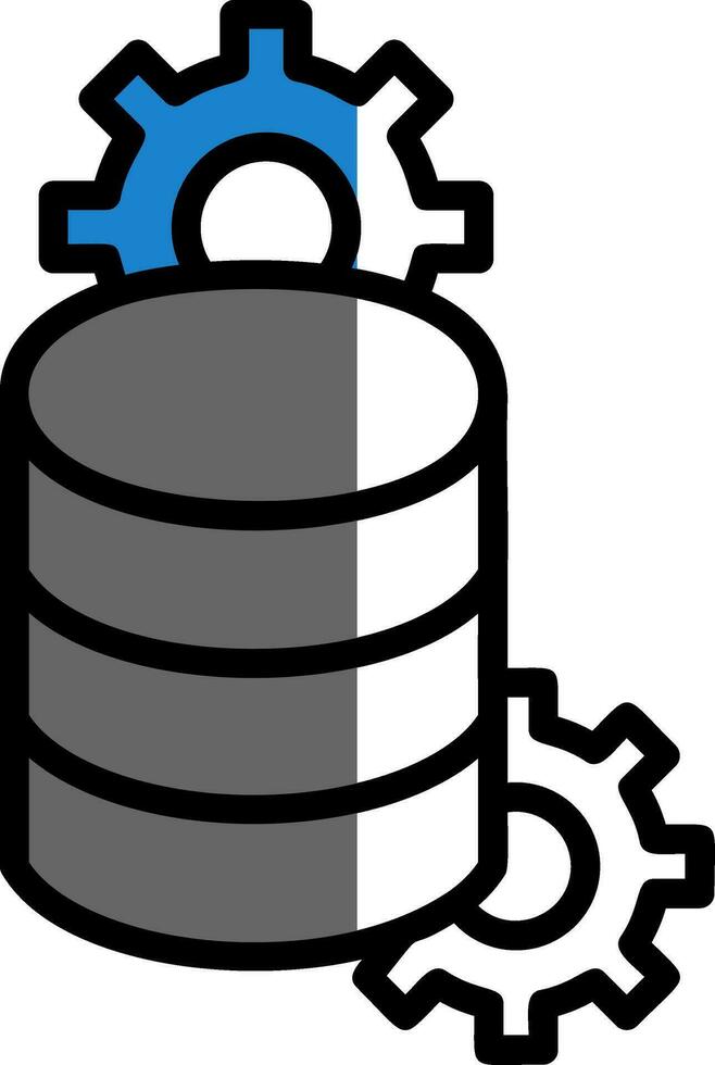 Data Management Vector Icon Design