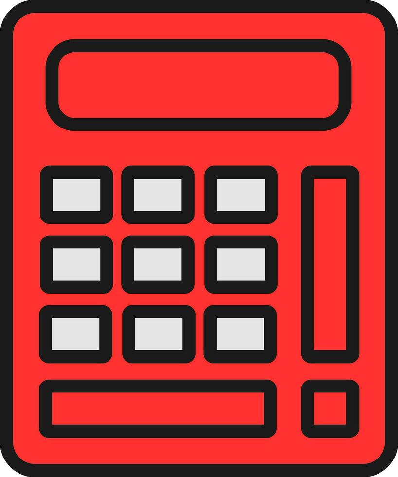 Calculator Vector Icon Design