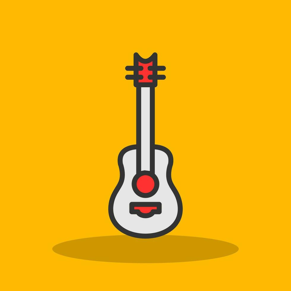 Guitar Vector Icon Design