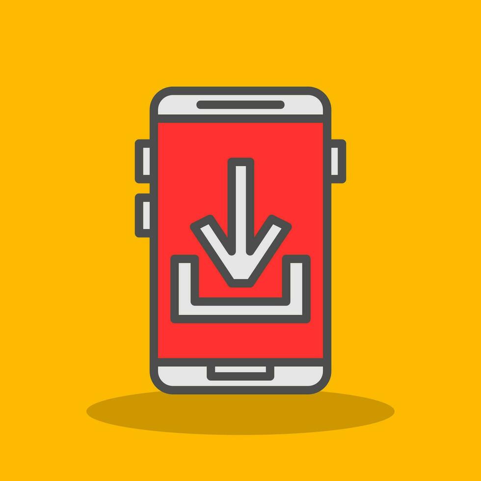 App Installation Vector Icon Design