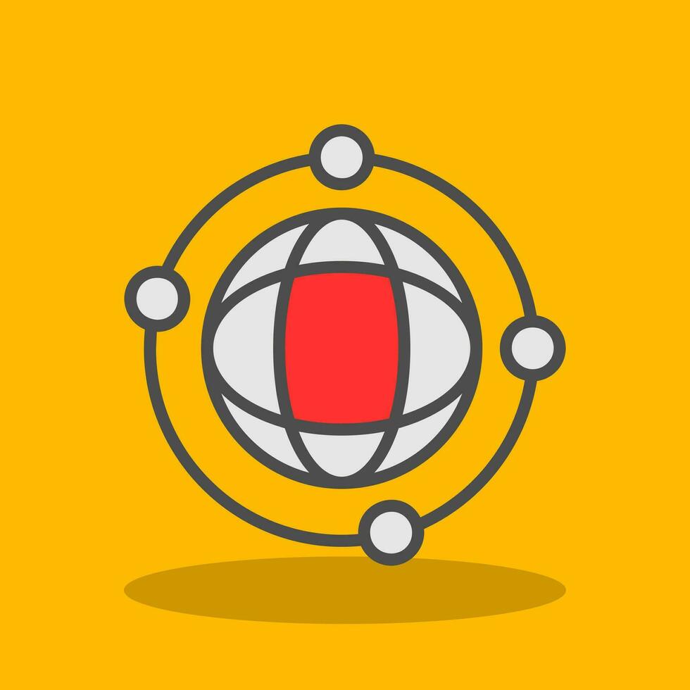 Network Monitoring Vector Icon Design