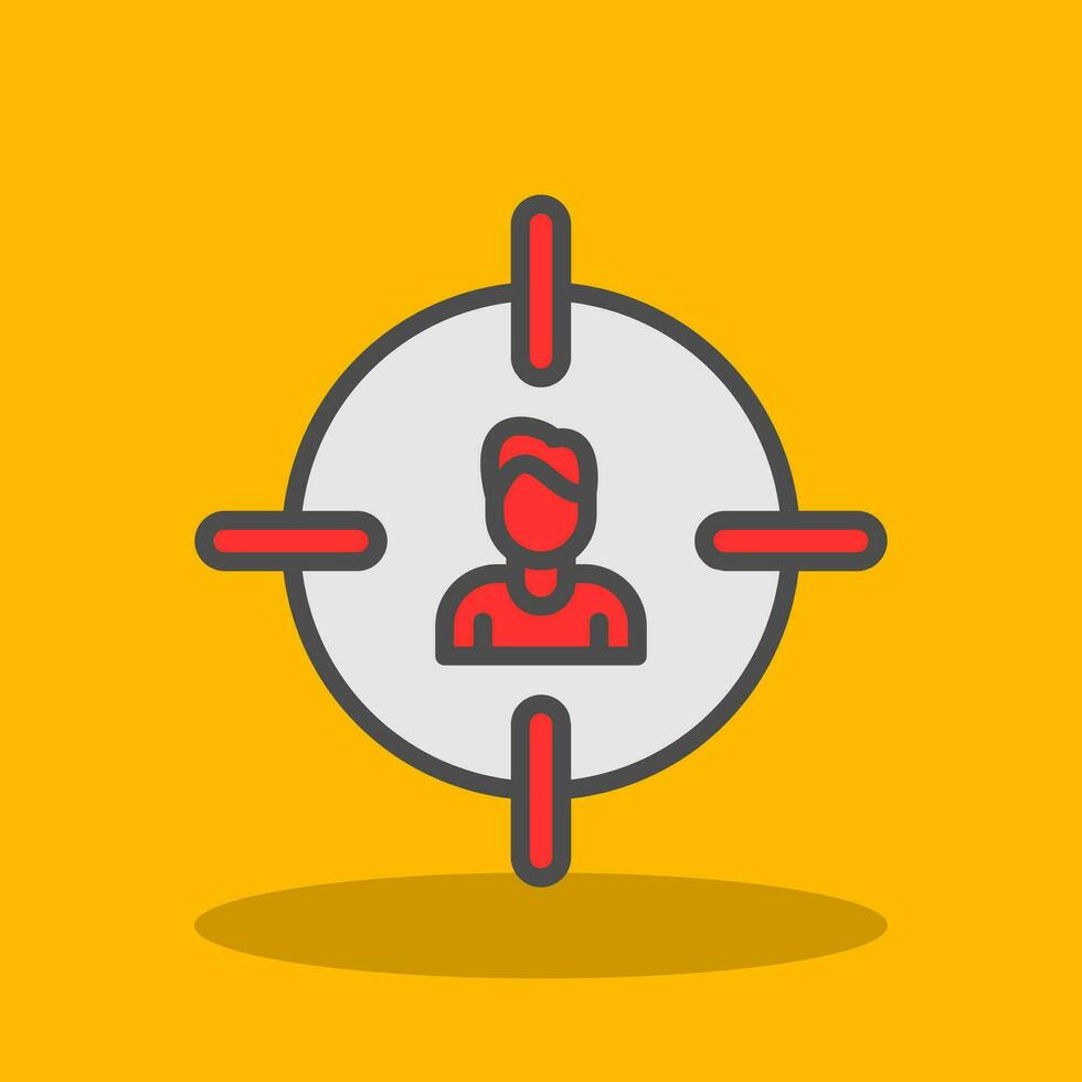 Target Audience Vector Icon Design