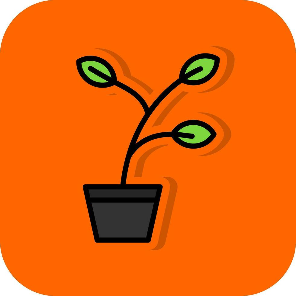 diseño de icono de vector de planta