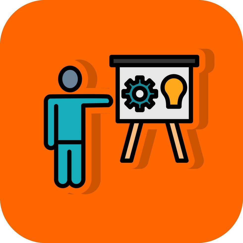 Training Vector Icon Design
