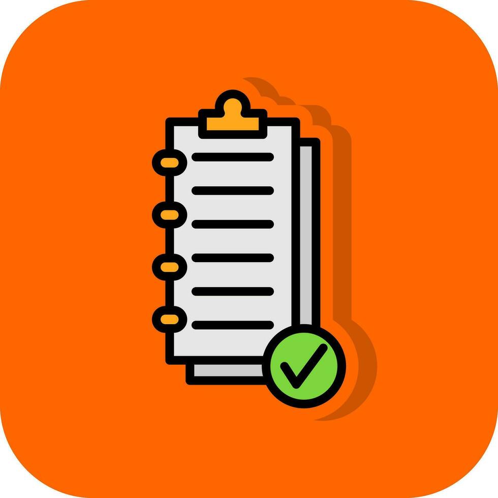 Passed Vector Icon Design