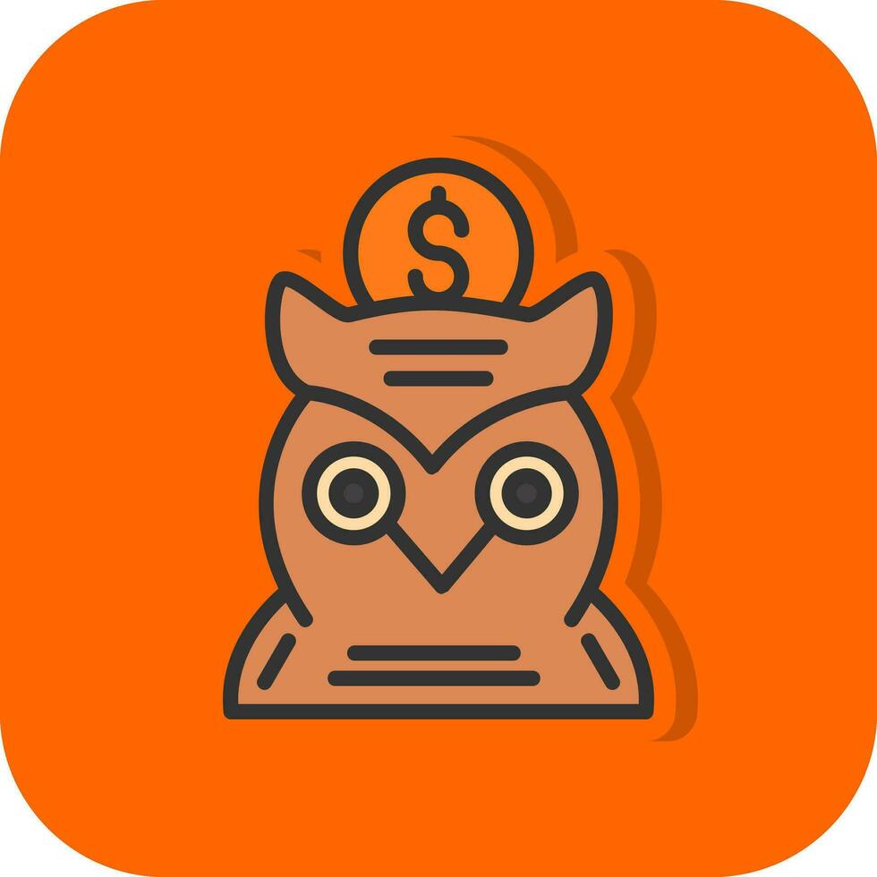 Owl Vector Icon Design