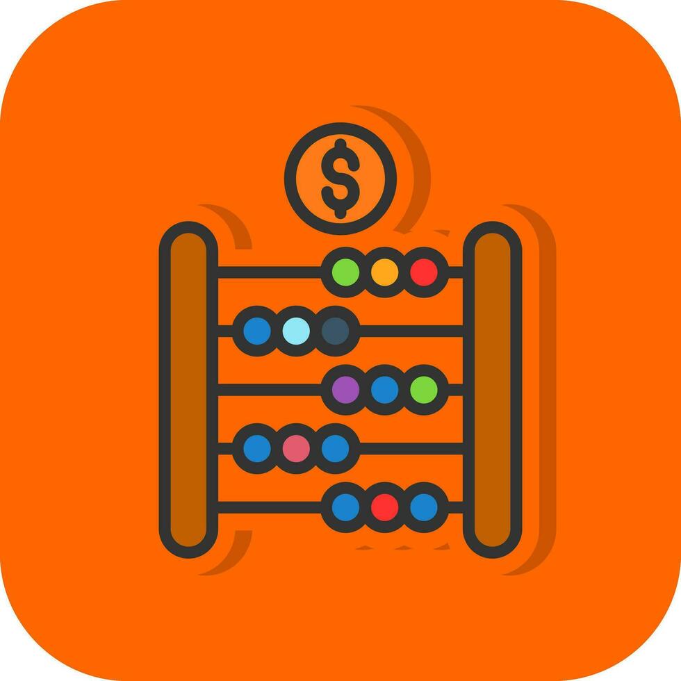 Abacus Vector Icon Design