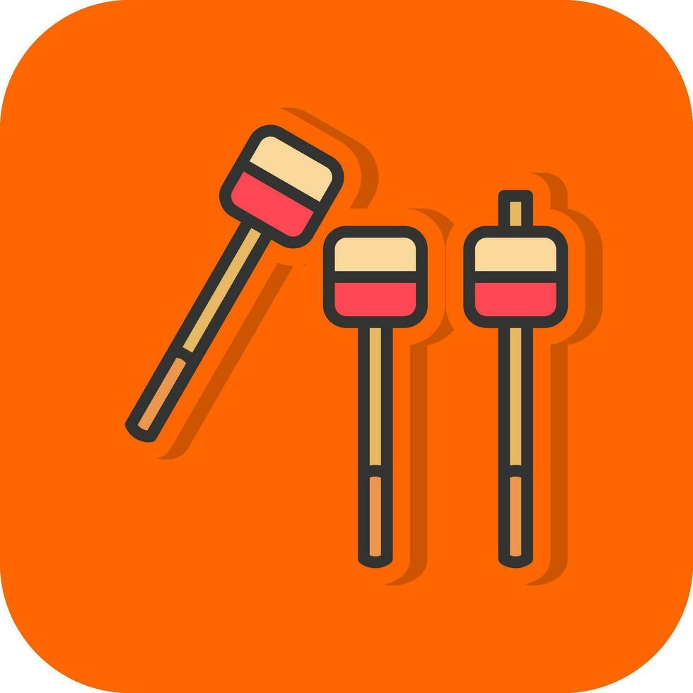 Marshmallow Vector Icon Design