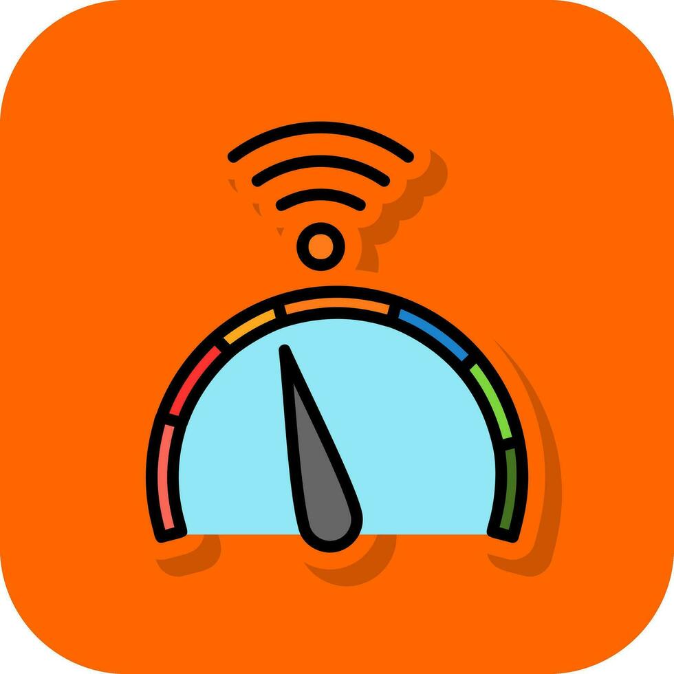 Network Speed Vector Icon Design